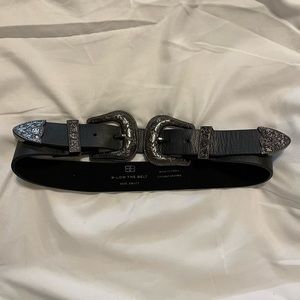 B-Low The Belt Bri Bri black on black size small